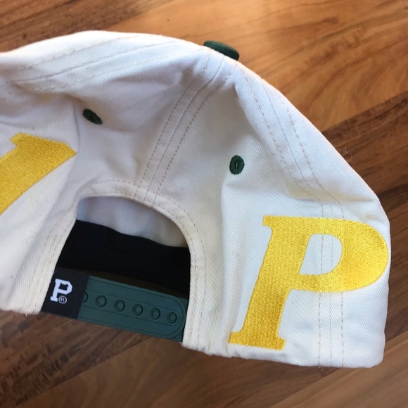 🔥Portland Gear | SnapBack Hat with black ‘P’, yellow PORTLAND, green bill - Picture 7 of 8